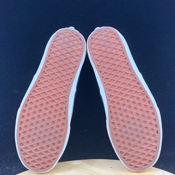 Vans Classic Blue Plaid Low Top Lace Up Mens Size 8 Skate Shoe - Picture 10 of 10